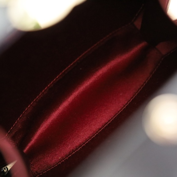 ❌NOT AVAILABLE❌ RARE GHW Chanel Chain Frame CC Box Minaudiere Calfskin Mini Clut - Picture 12 of 15